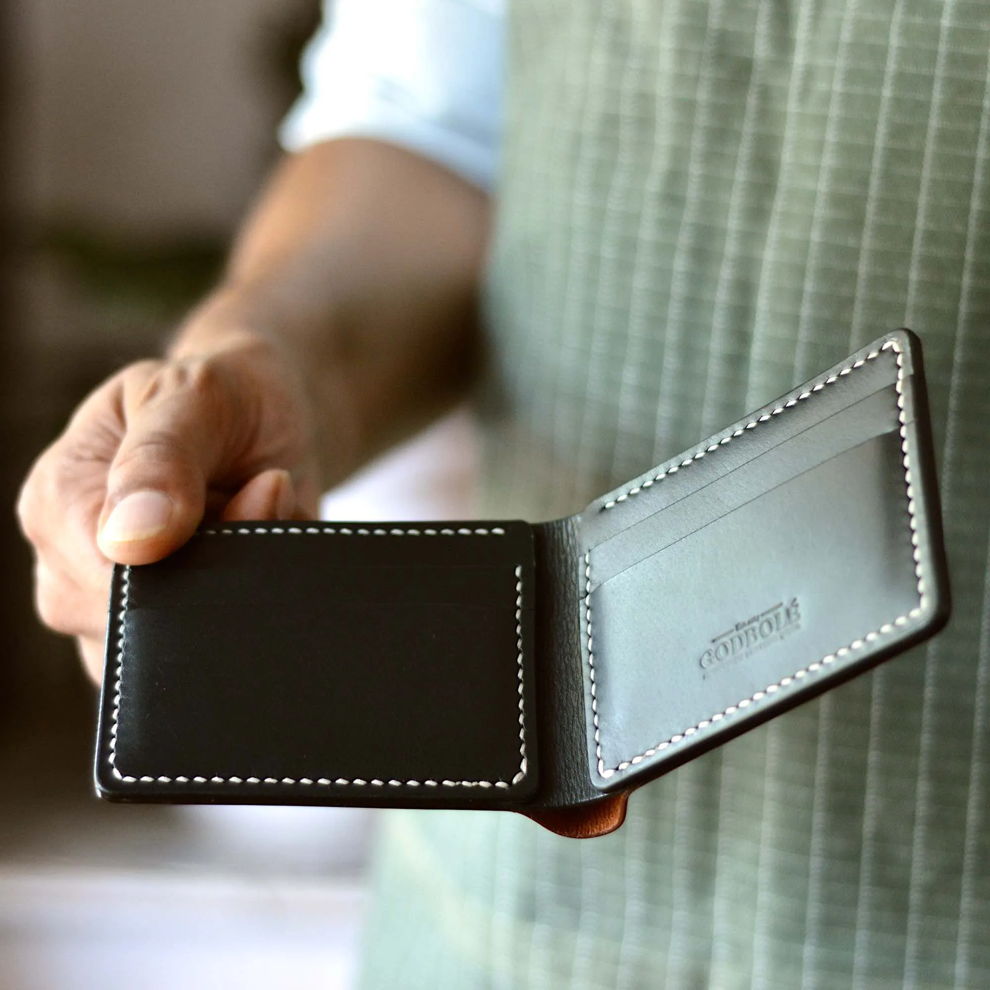 Mini Classic Wallet - Dual Tone