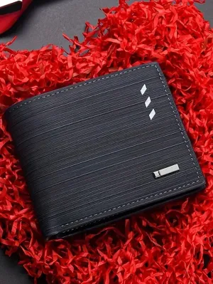 Multi-Card Slot Wallet Men Colorblock Small Wallet Credit Card Small Purse ID Window Bifold,Men's Casual PU Wallet With Card Slots, Zipper Coin Purse, Money Clip,Coin Bag Zipper Men Wallets Mens Wallet Male Money Purses