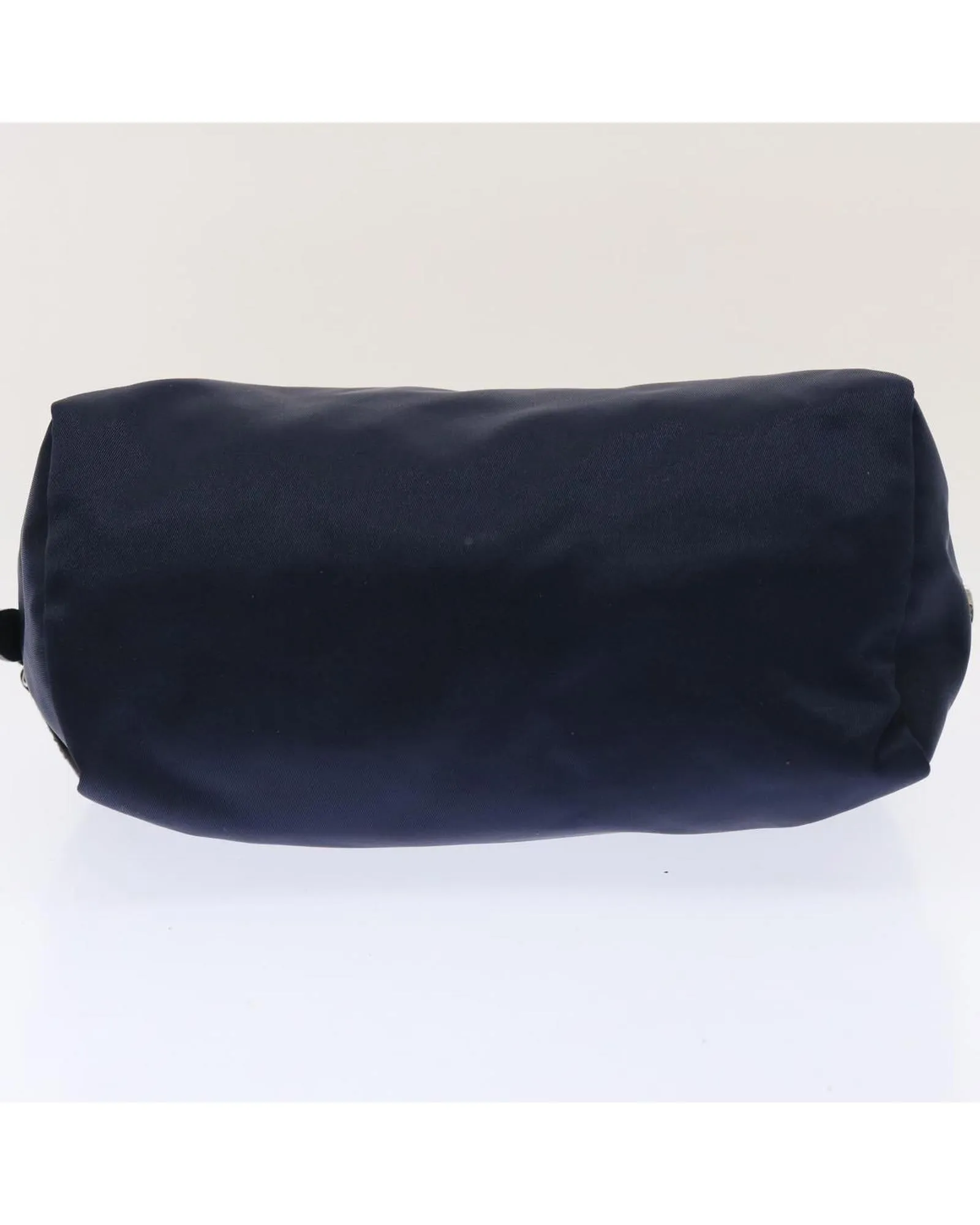 Navy Nylon Pouch with Accessory - Made in Italy