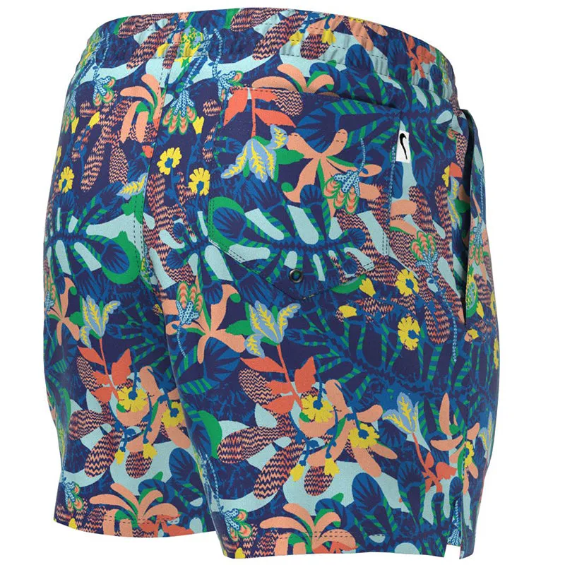 Nike - Electric Floral Icon 5" Volley Short (Midnight Navy)