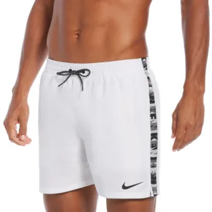 Nike - Logo Tape 5" Volley Short (White)