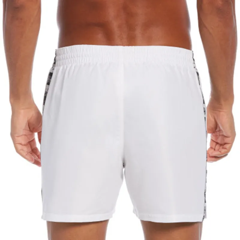 Nike - Logo Tape 5" Volley Short (White)