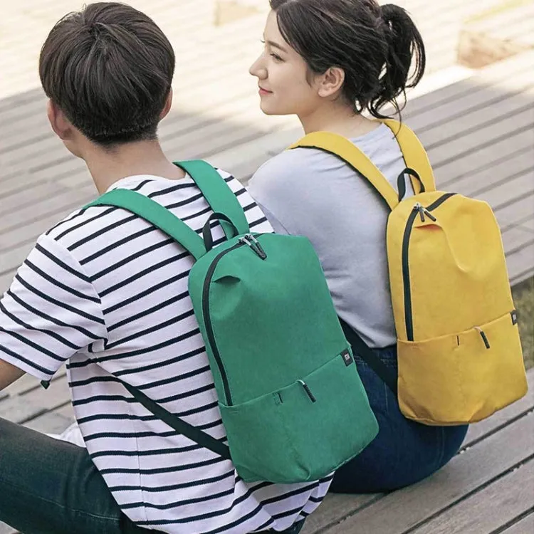 Original Xiaomi 10L Travel Camping Backpack Bag Colorful Leisure Sports Chest Pack Bags Unisex(Yellow)