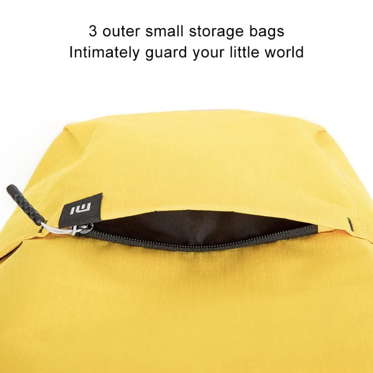 Original Xiaomi 10L Travel Camping Backpack Bag Colorful Leisure Sports Chest Pack Bags Unisex(Yellow)