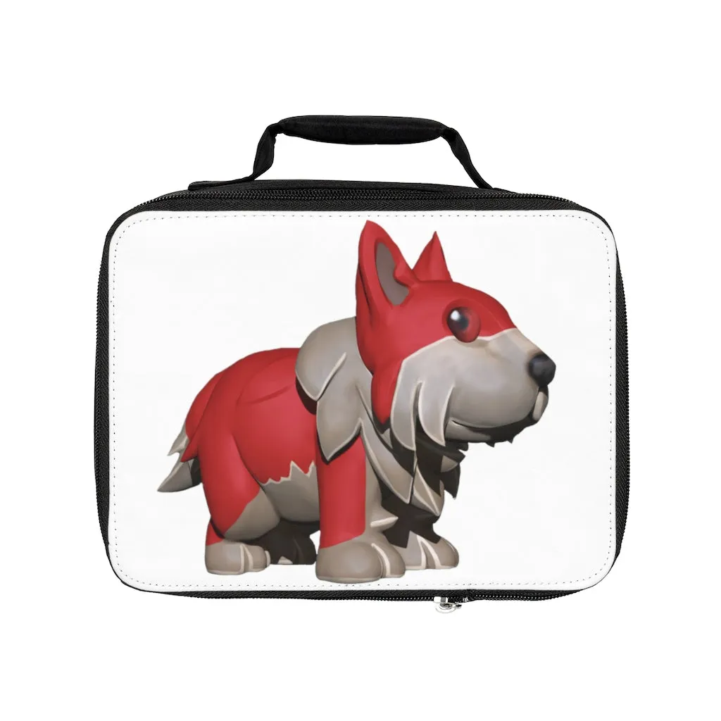 Red Dog Lunch Bag