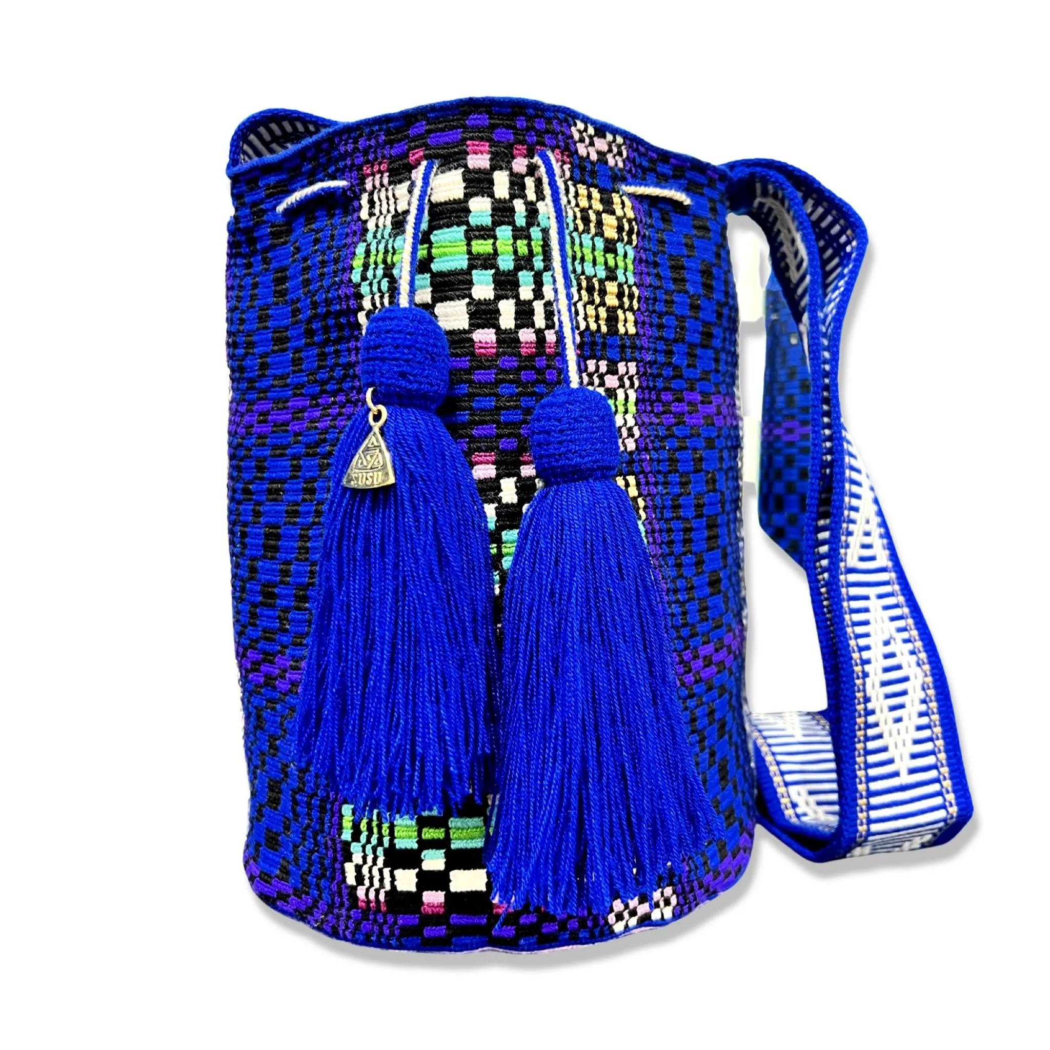 Savage Blue Crossbody Mochila