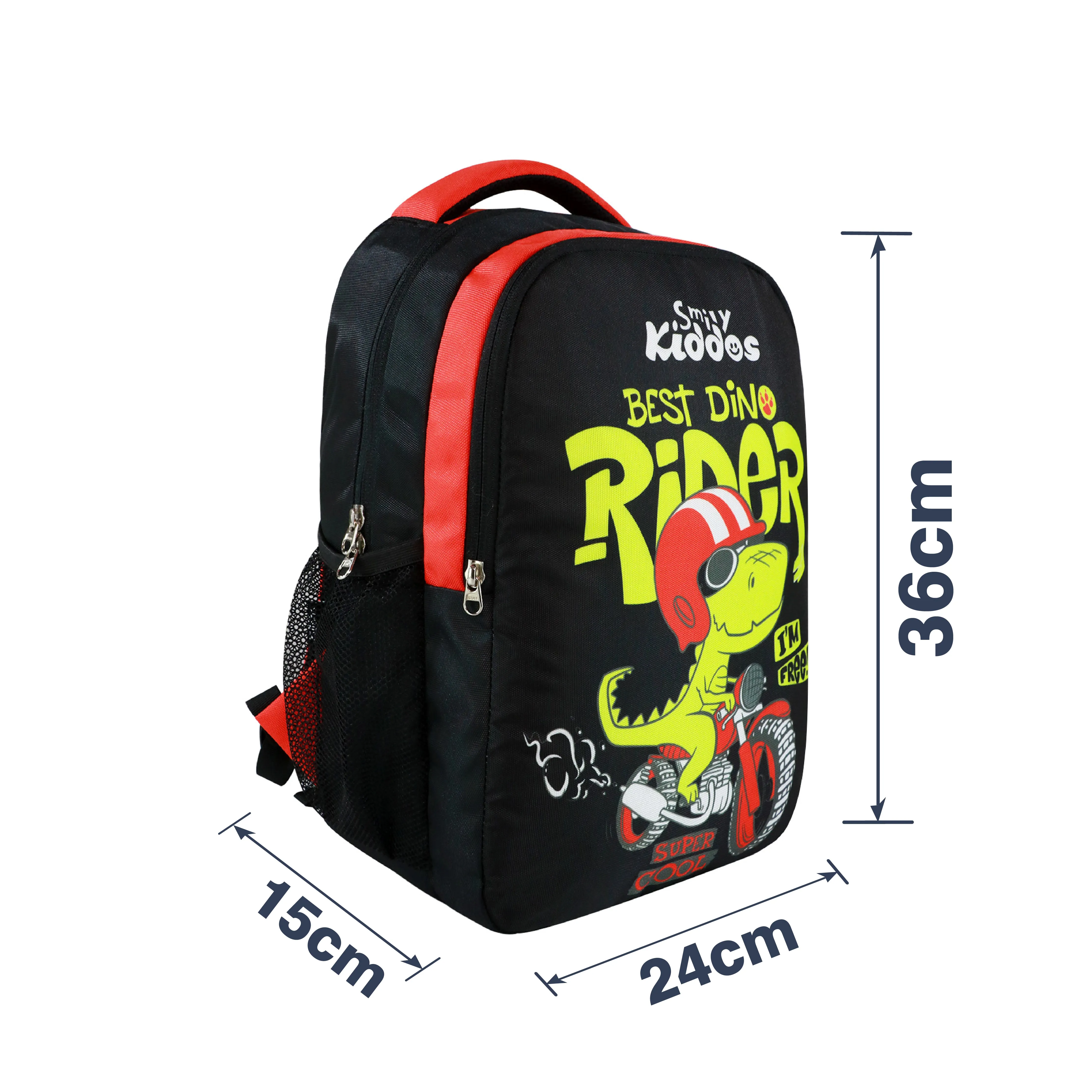 Smily Kiddos Pre School Backpack : Dino Rider Theme