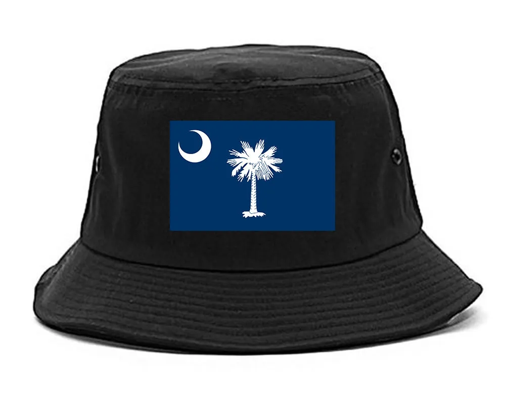 South Carolina State Flag SC Chest Mens Bucket Hat