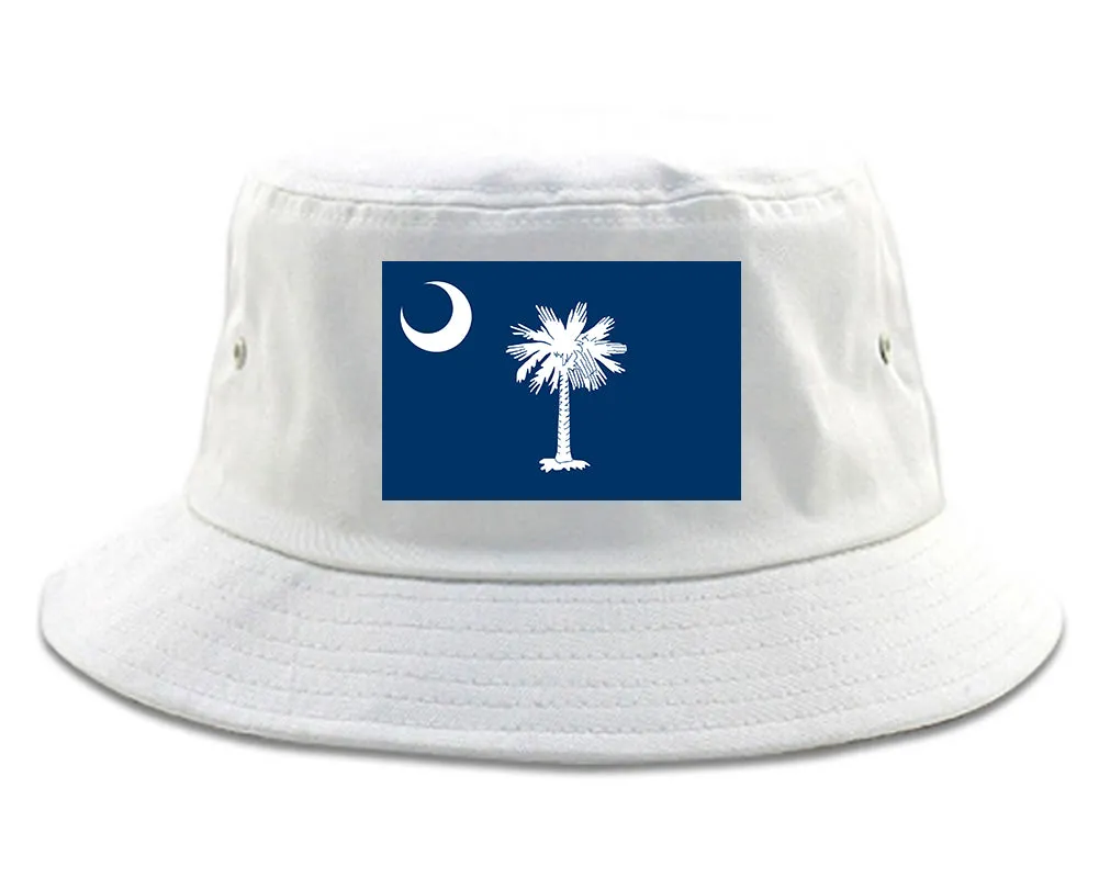 South Carolina State Flag SC Chest Mens Bucket Hat