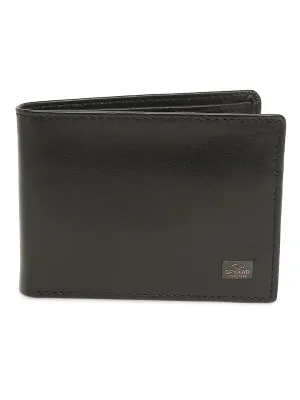 Spykar Black Leather Wallet