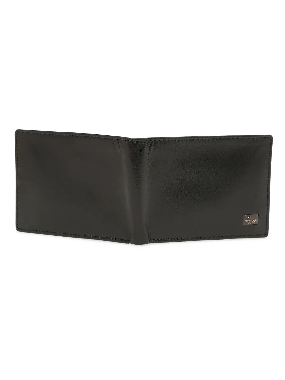 Spykar Black Leather Wallet