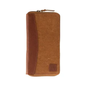 STS Ranchwear High Plains Rulebook Wallet Ladies Canvas Tan/Brown