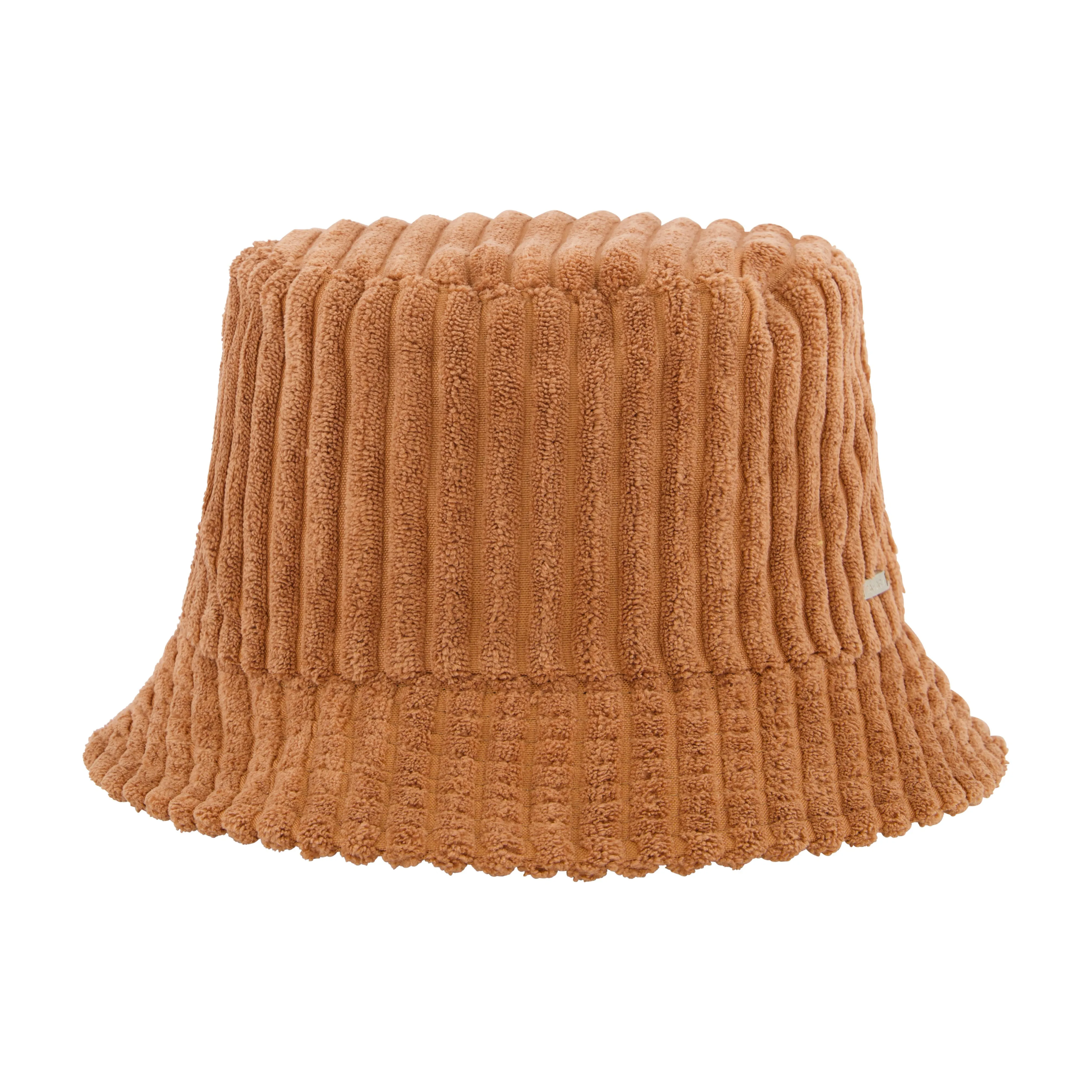 Tahari New York Women's Wide Wale Corduroy Bucket Hat - Chic and Stylish Headwear Packable for Travel