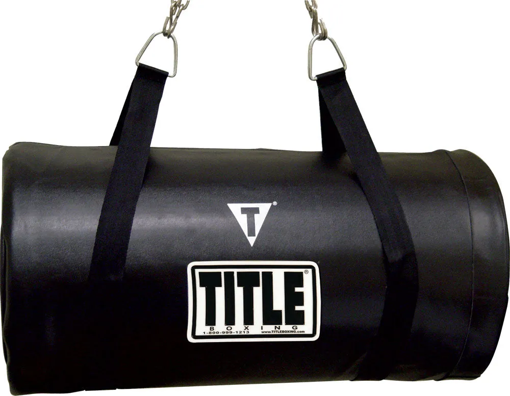 TITLE Boxing Synthetic Leather Uppercut Heavy Bag