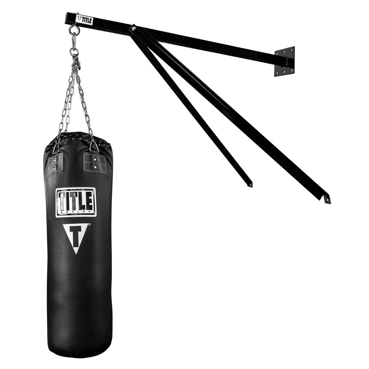 TITLE Classic Gym Quality Heavy Bag Wall Hanger