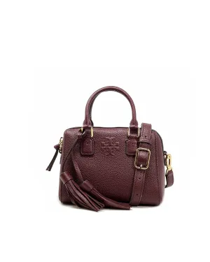 Tory Burch Claret Thea Mini Web Satchel