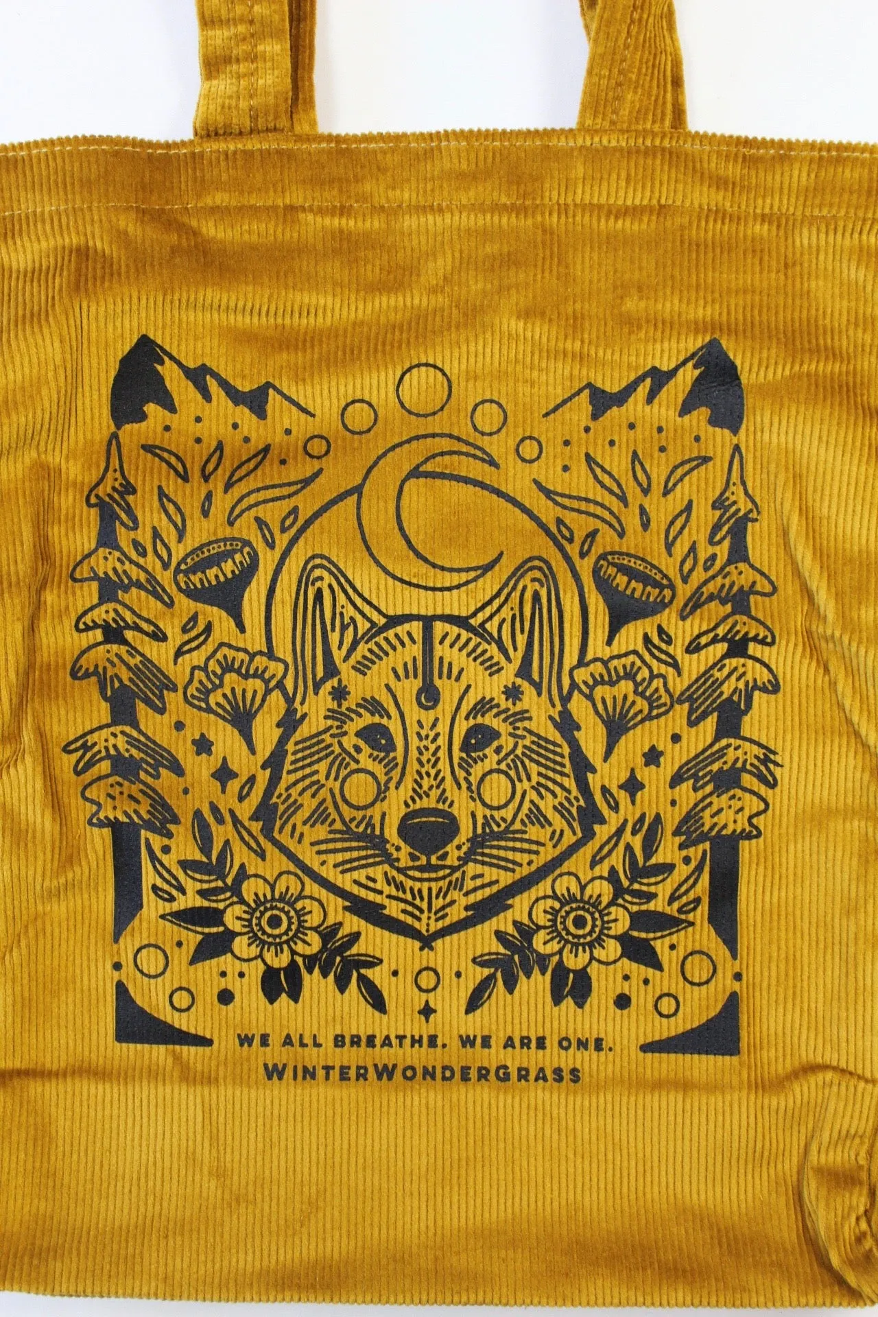 Tote - WinterWonderGrass Wolf