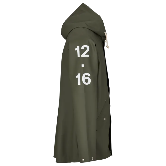 Twelve Sixteen Rain 100 W Zipper Olive Water Resistance 15,000 mm