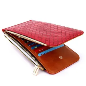 Ultra Thin 1cm Large capacity Card Holder Wallet Magnet Clasp