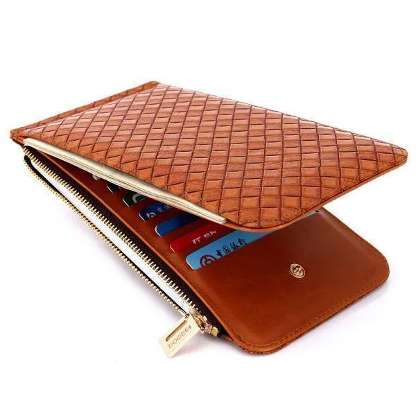 Ultra Thin 1cm Large capacity Card Holder Wallet Magnet Clasp