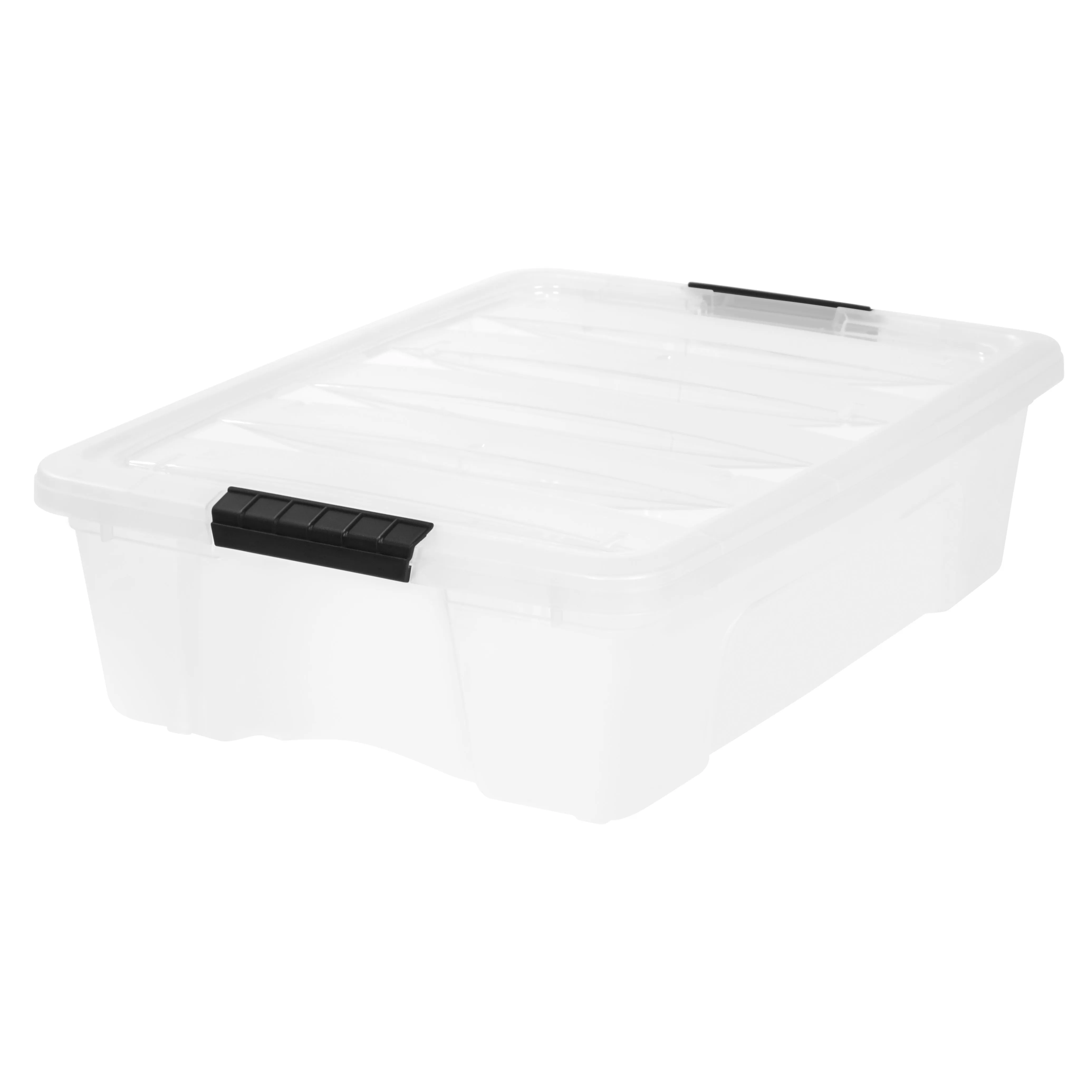 Under Bed Storage Box with Easy Slide Low-friction Disks 6 Pack - 6.7 gal. (26.9 qt.)