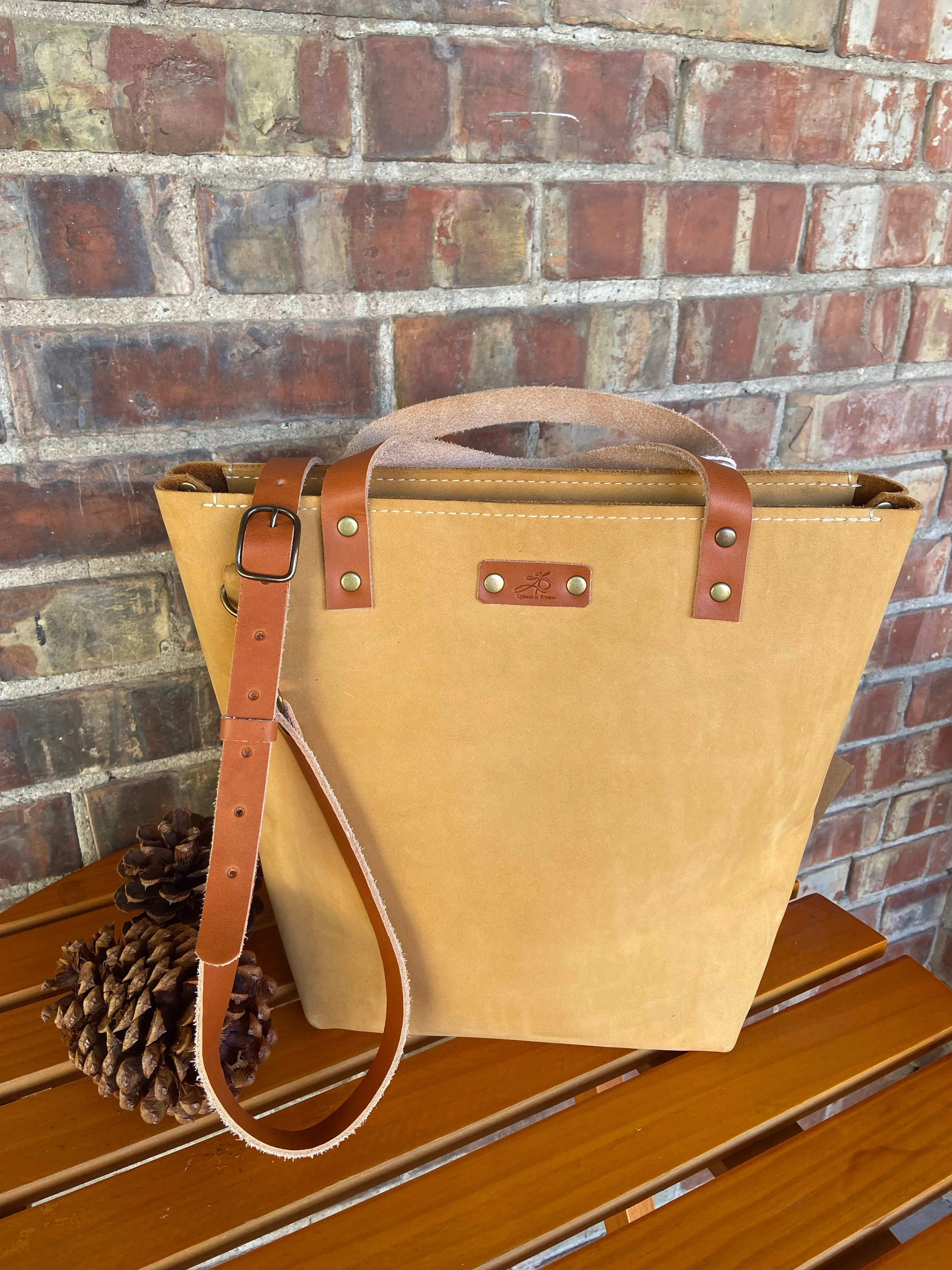 Vintage Totes - Small. Medium, Large - Crossbody Strap