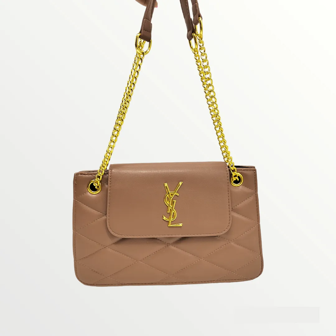 Women Bag - YSL - Brown