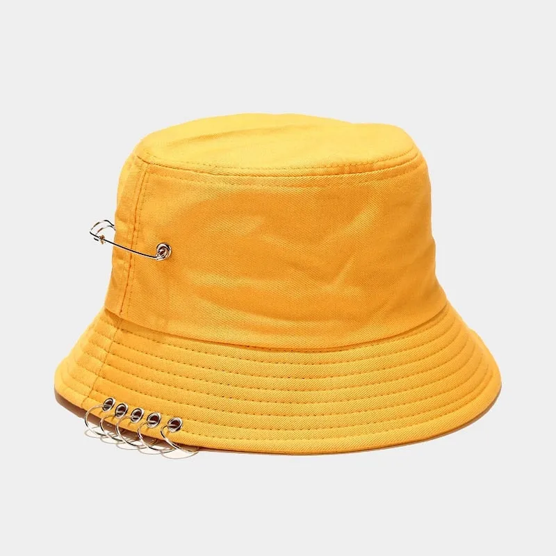 Women Cute Ring Design Fisherman Bucket Hats