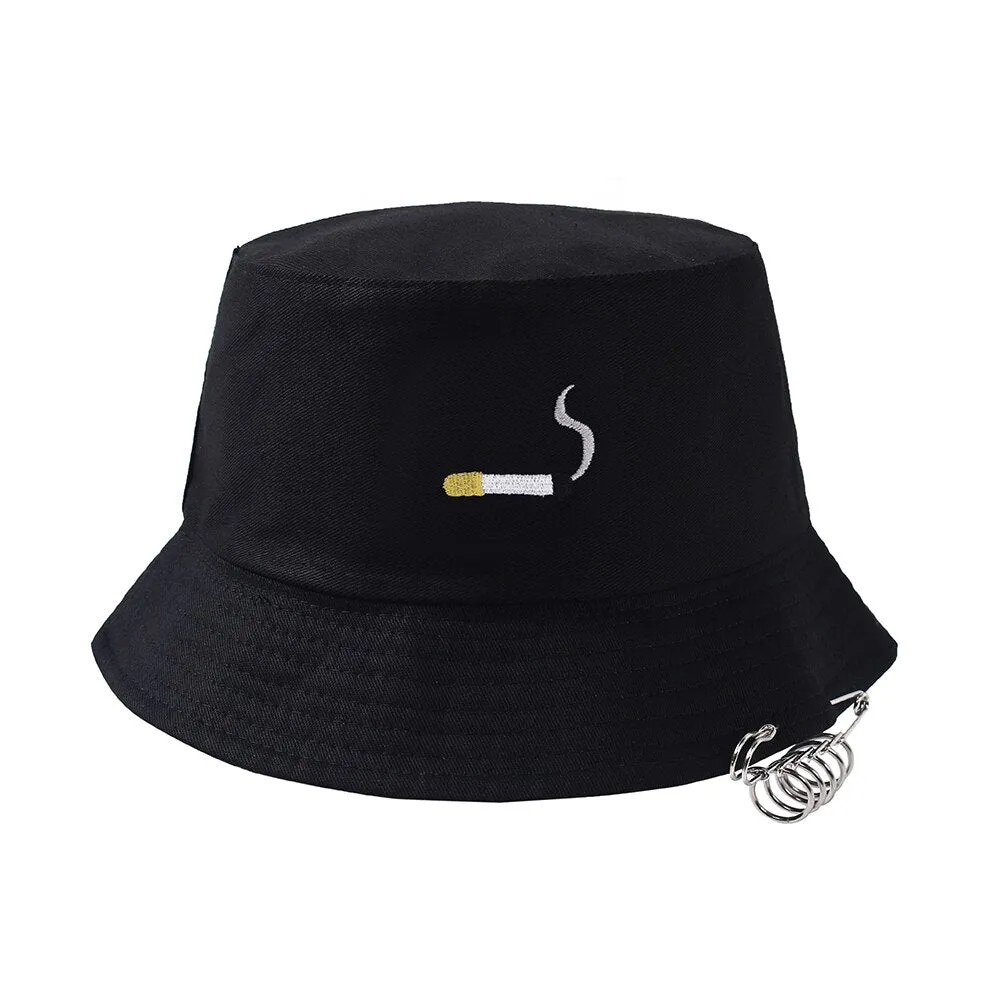 Women Cute Ring Design Fisherman Bucket Hats