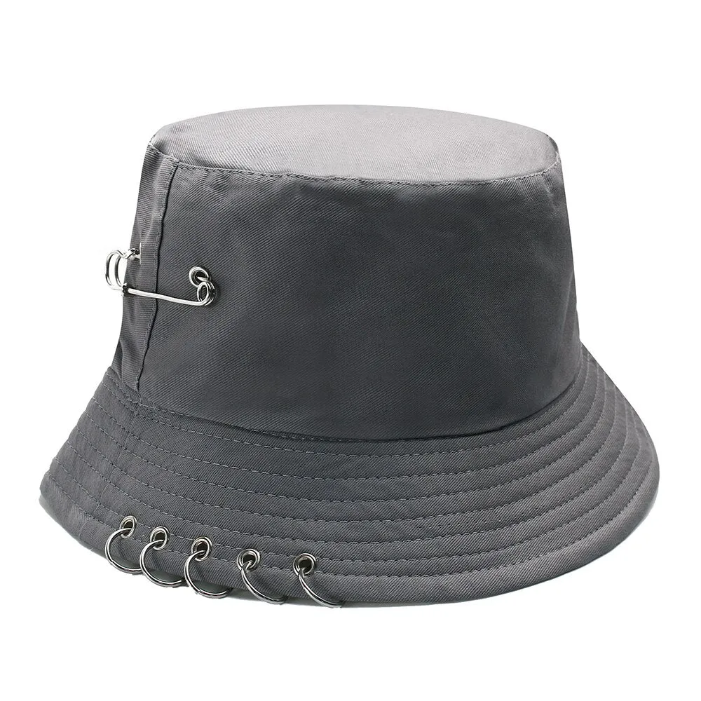 Women Cute Ring Design Fisherman Bucket Hats