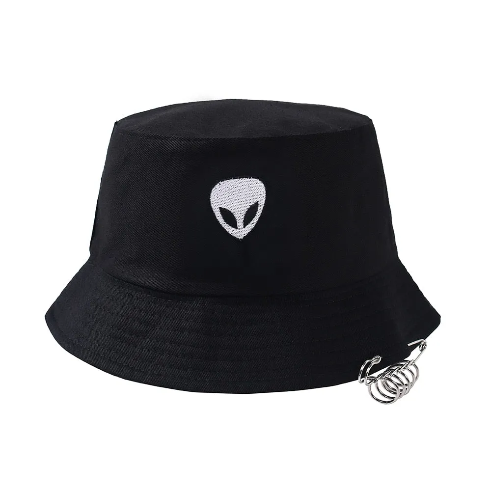 Women Cute Ring Design Fisherman Bucket Hats