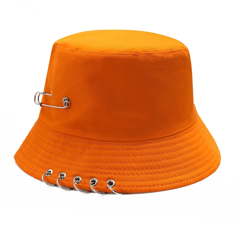 Women Cute Ring Design Fisherman Bucket Hats