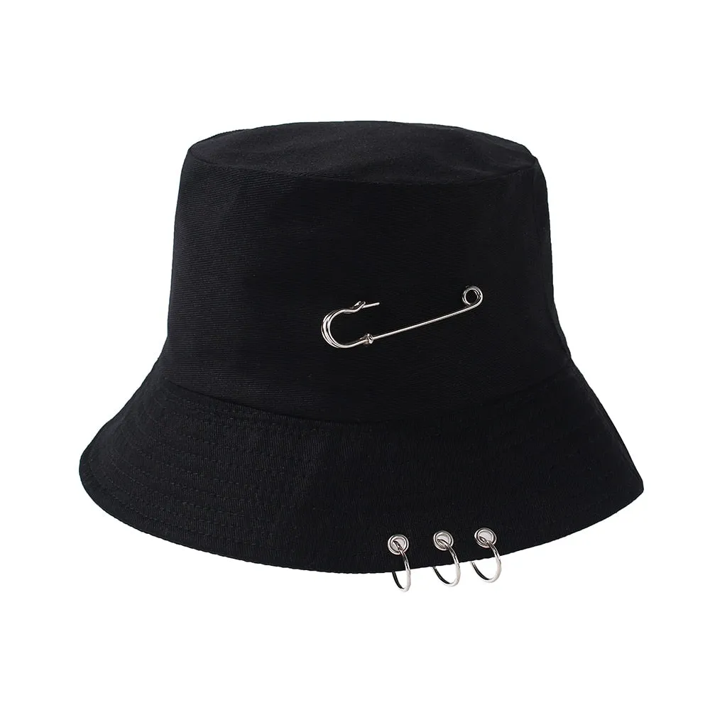 Women Cute Ring Design Fisherman Bucket Hats