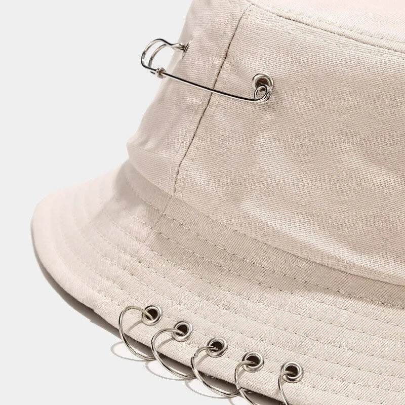 Women Cute Ring Design Fisherman Bucket Hats