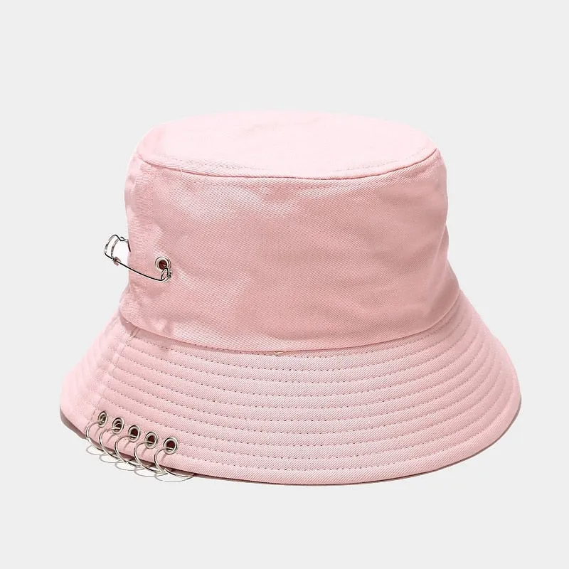 Women Cute Ring Design Fisherman Bucket Hats