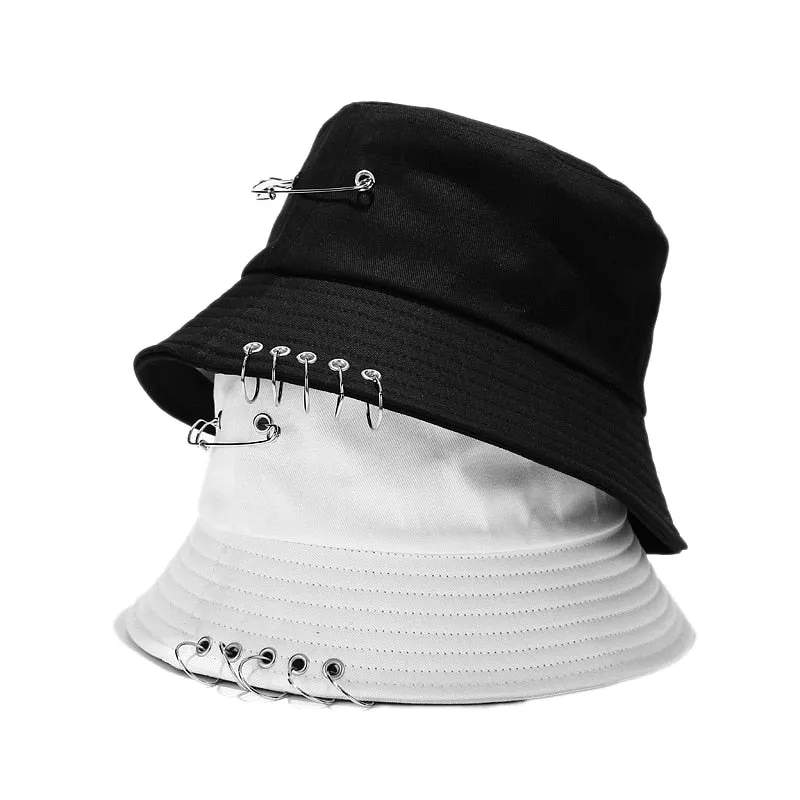 Women Cute Ring Design Fisherman Bucket Hats