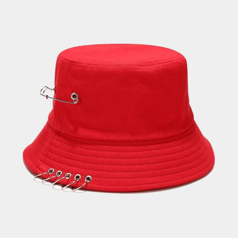 Women Cute Ring Design Fisherman Bucket Hats