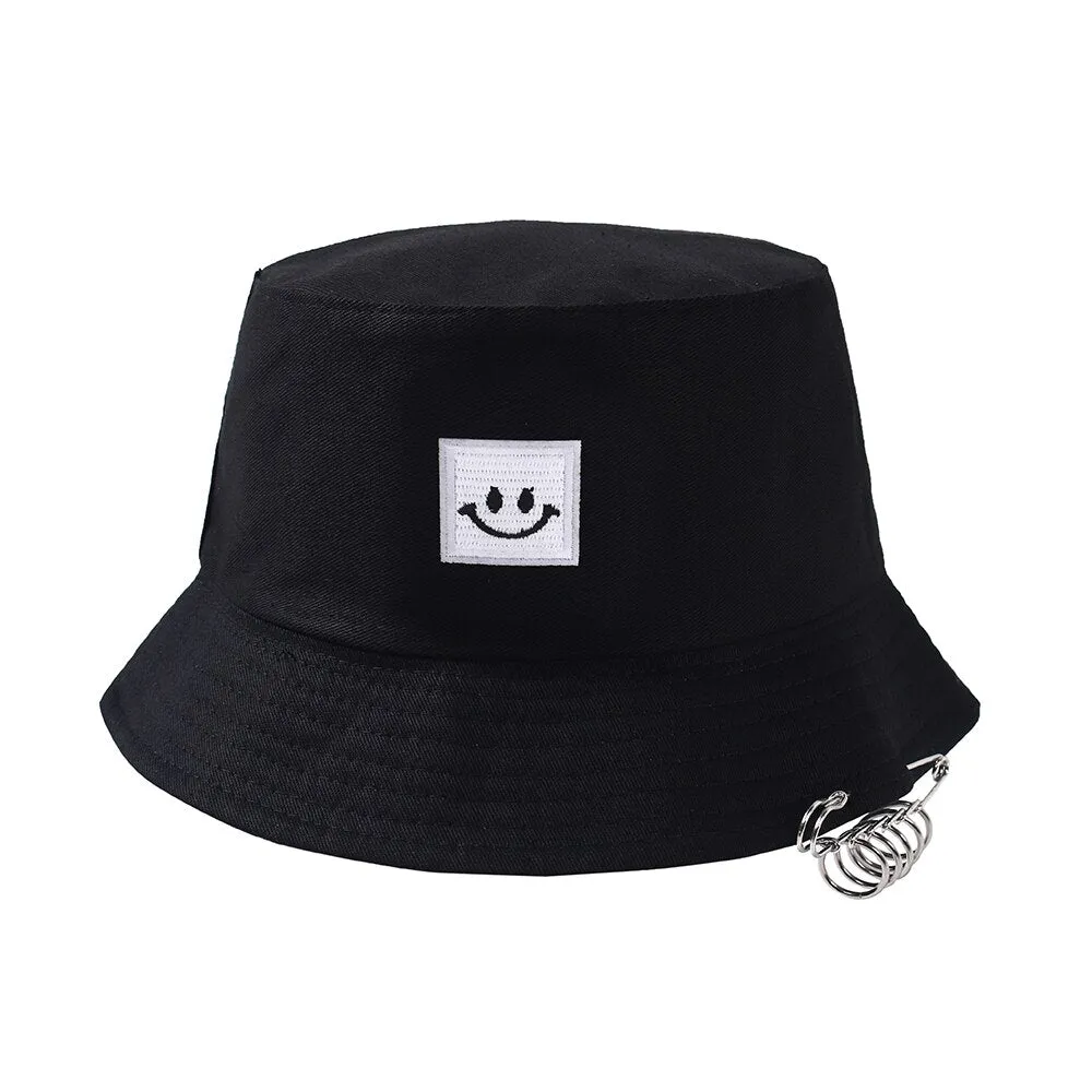 Women Cute Ring Design Fisherman Bucket Hats