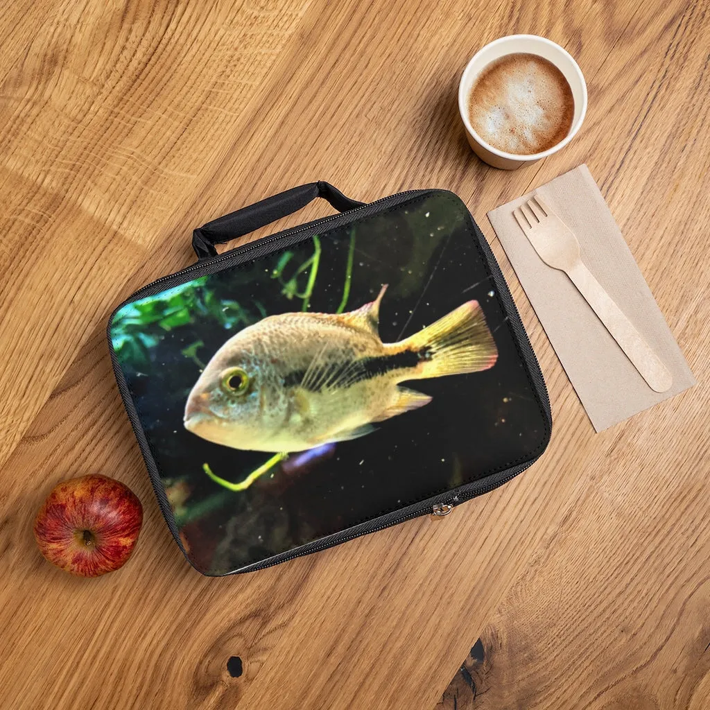 Yellow and Black Fish Lunch Bag