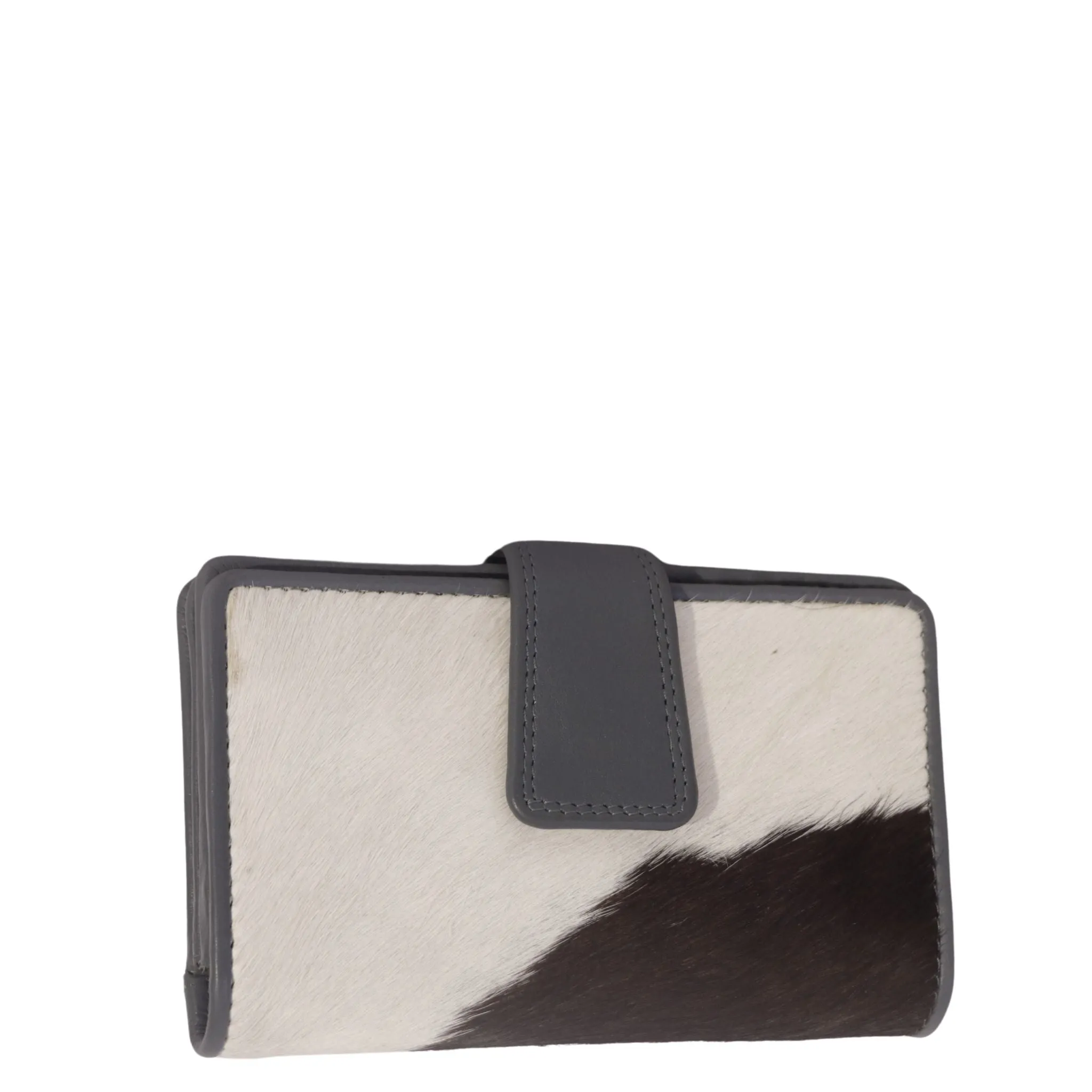 ZHX39 ~ Grey Ladies Hairon Wallet