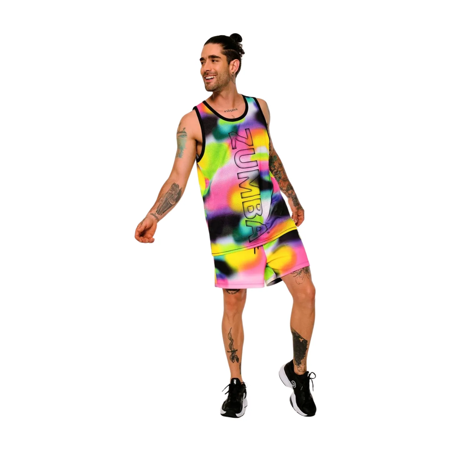 Zumba Tropidelic Mesh Basketball Tank