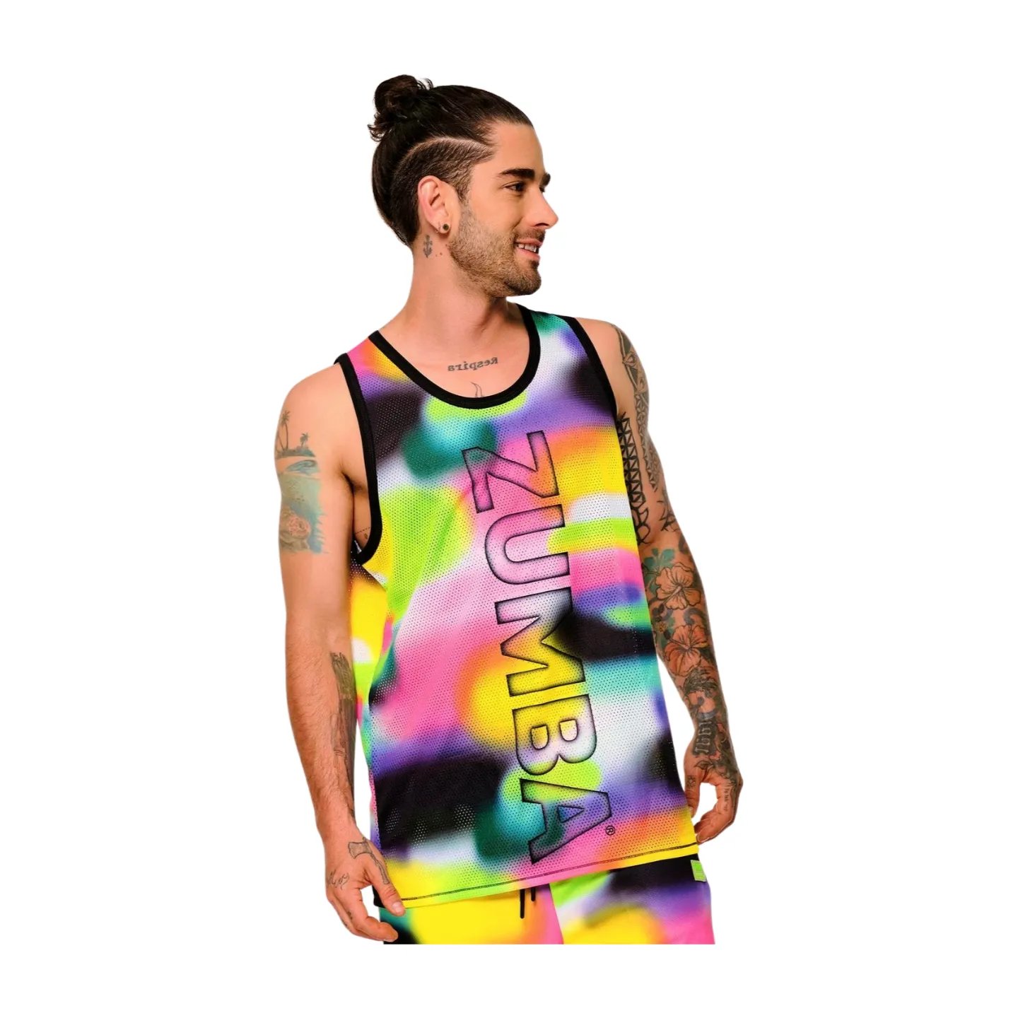 Zumba Tropidelic Mesh Basketball Tank